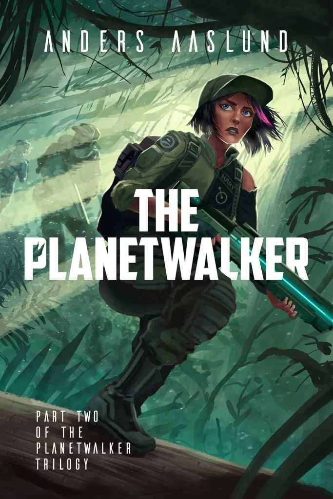 Cover of The Planetwalker, by Anders Aaslund